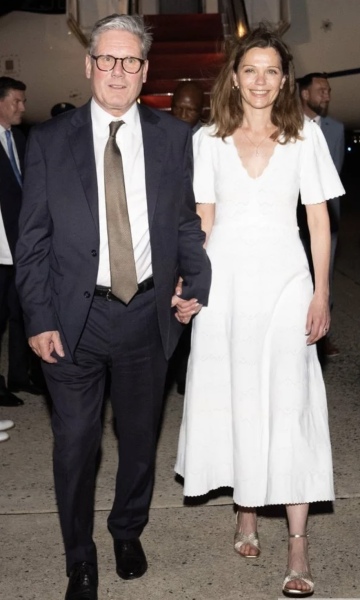 Victoria Starmer’s dress