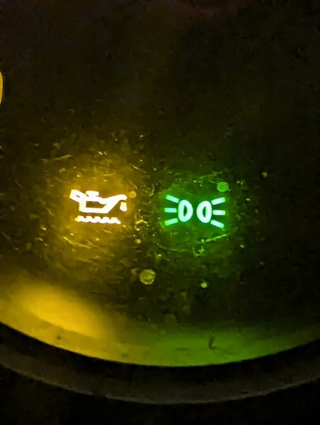 Oil light on car what does this mean?
