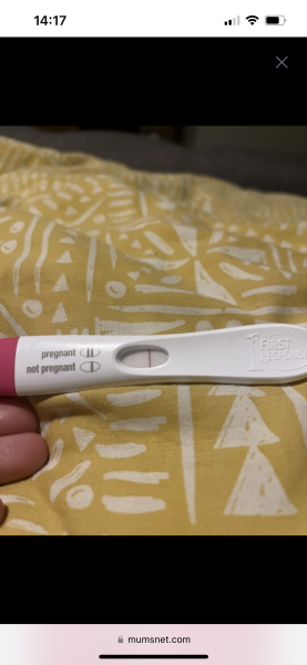 Faint positive on first response