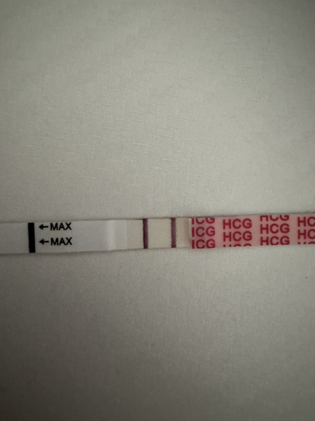4-5 weeks pregnant tests!
