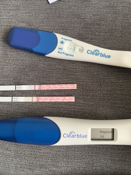 Is this a faint line or evap??