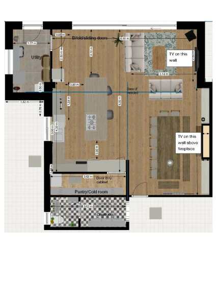 Wall mounted TV and Sky box - Flexibility  to change location