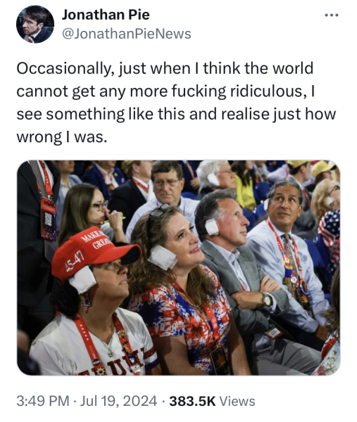 What the bloody hell is he on about?