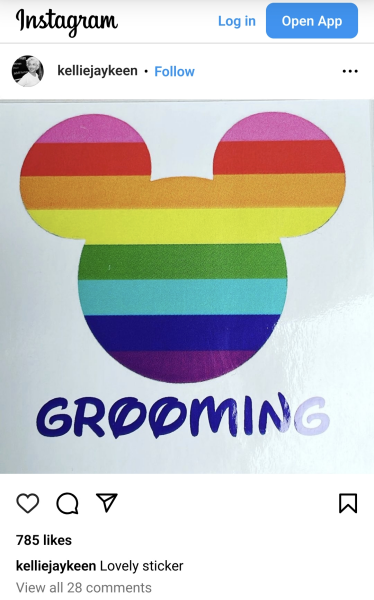 Offensive stickering