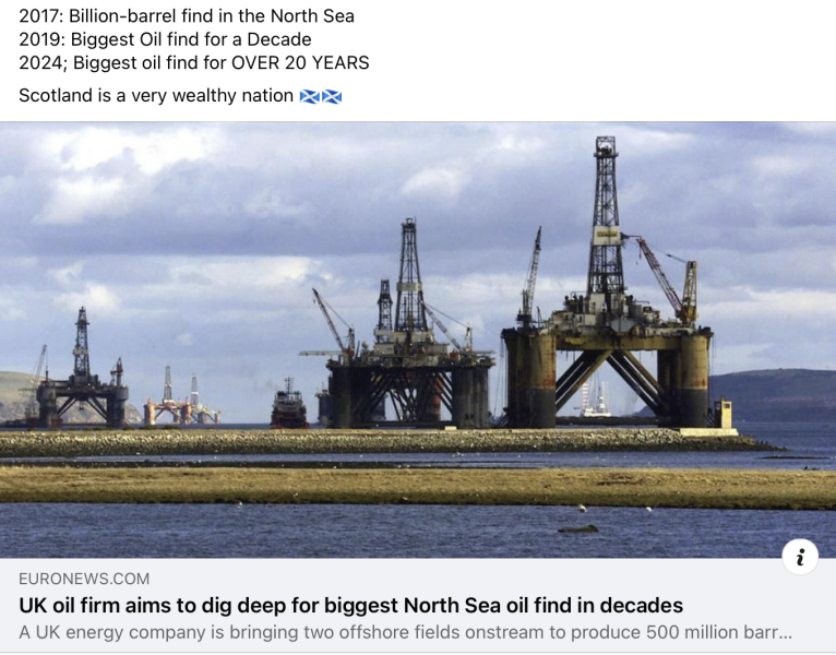 Why can't we keep Scottish oil?