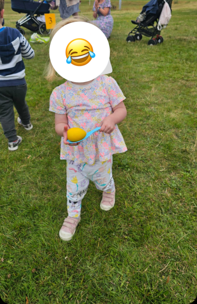 Younger children at sports day?