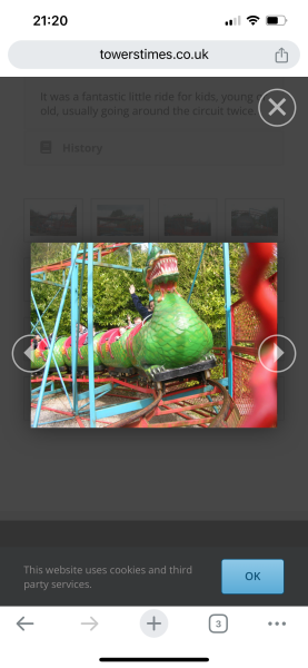 Does anyone remember these rides from a theme park in the 90s?
