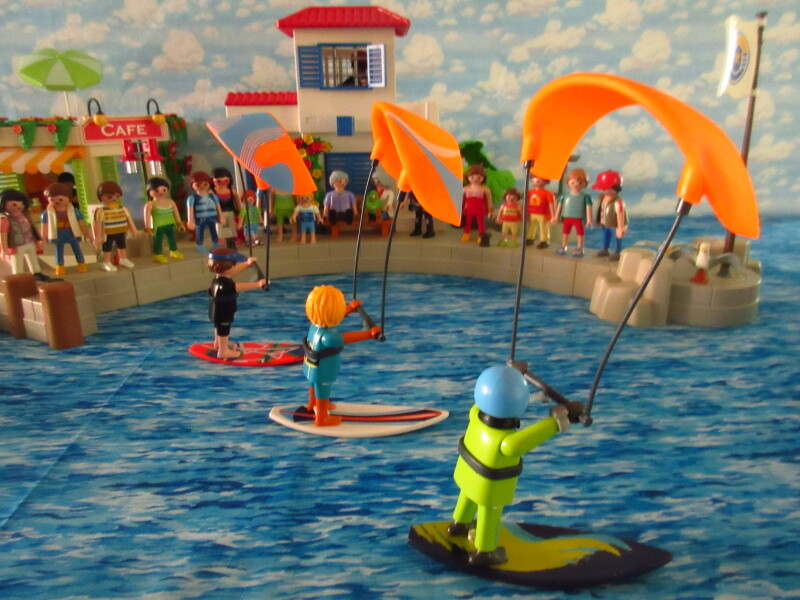 It's time for the Olympic Games for the Playmobil people in our house...