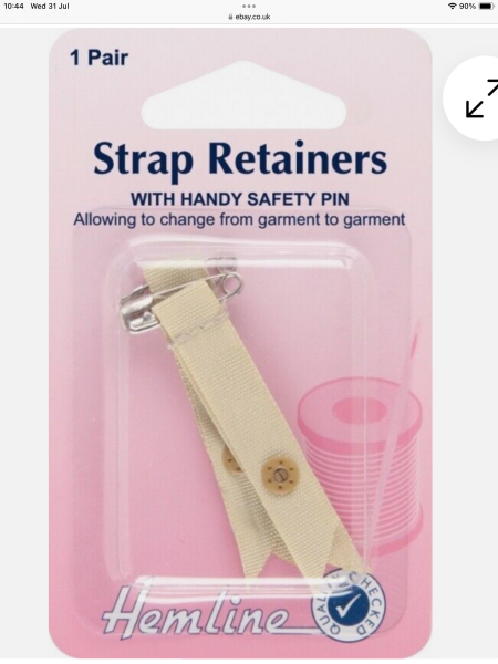 How to stop dresses gapping open