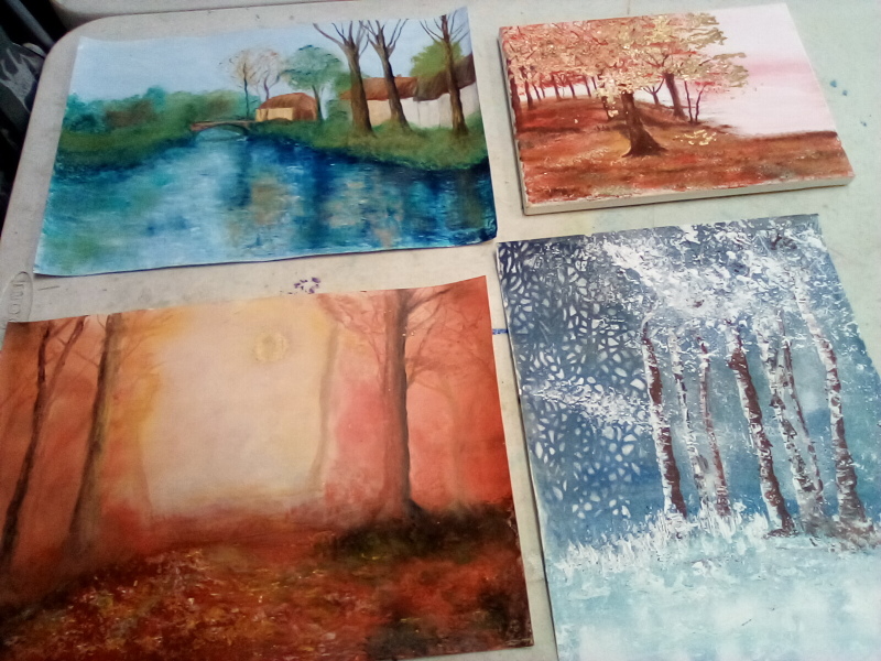 If you wanted to learn how to paint with oils as an adult to a high standard?