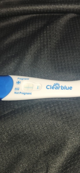 Soo I took a test & never had one come.out like this