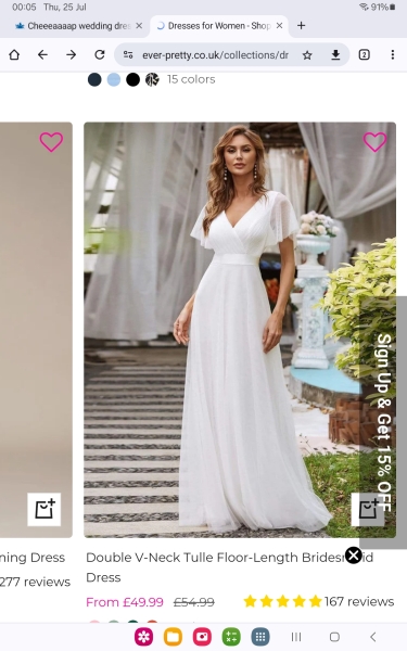 Cheeeaaaap wedding dress help!