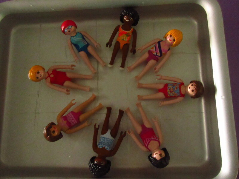 It's time for the Olympic Games for the Playmobil people in our house...