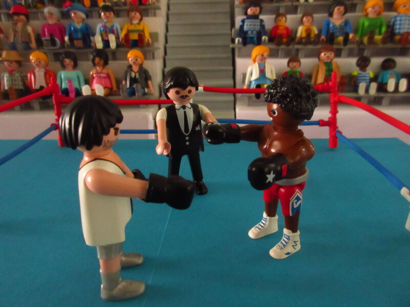 It's time for the Olympic Games for the Playmobil people in our house...