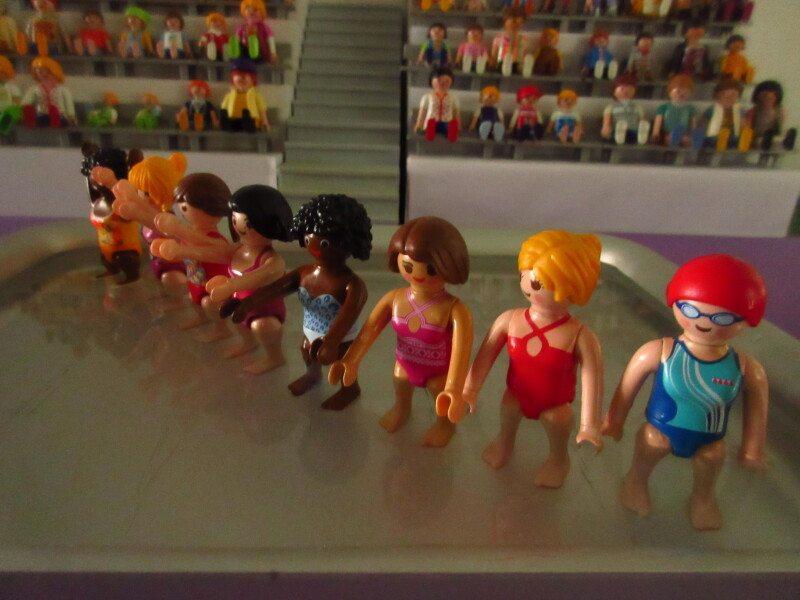 It's time for the Olympic Games for the Playmobil people in our house...