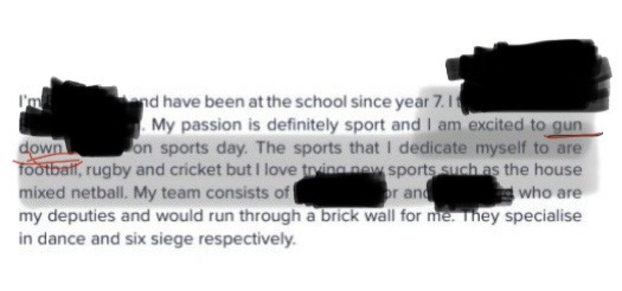 Should school leaders promote “violence” and aggression to 11 to 16-year-olds?