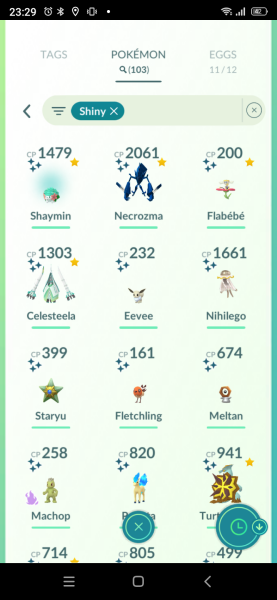 Routine Sparkles Pokémon Go 