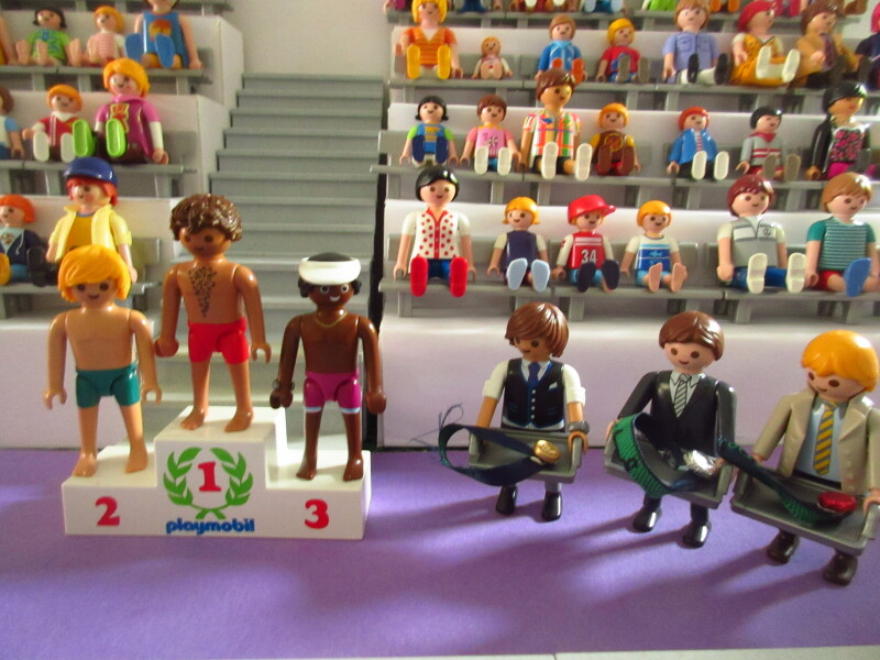 It's time for the Olympic Games for the Playmobil people in our house...