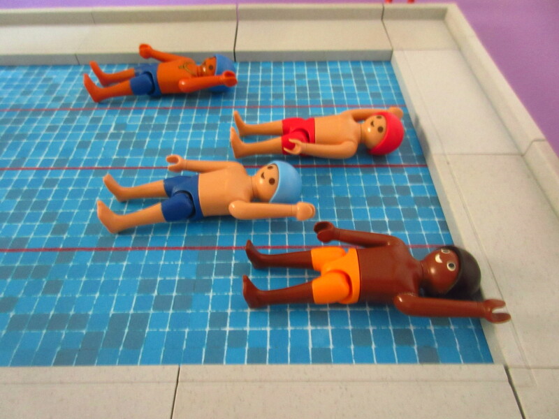It's time for the Olympic Games for the Playmobil people in our house...