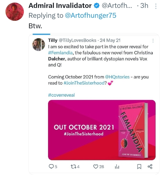 Waterstones come out as GC and fire TRA for social media post