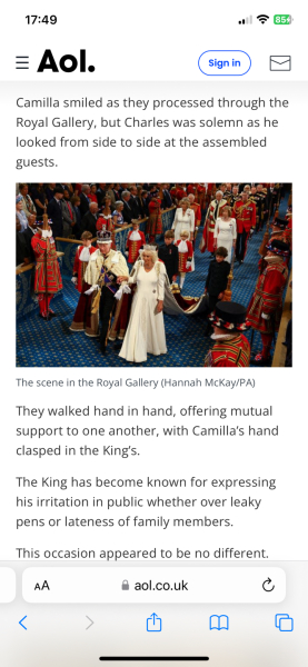 To wish Sir Keir and his wife would not hold hands when working