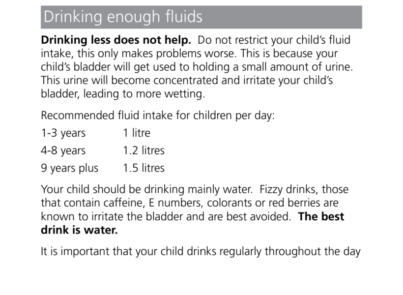 3 year old excessive thirst