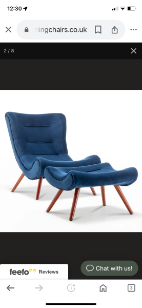 Help! Where can I find this gorgeous chair and footstool please?