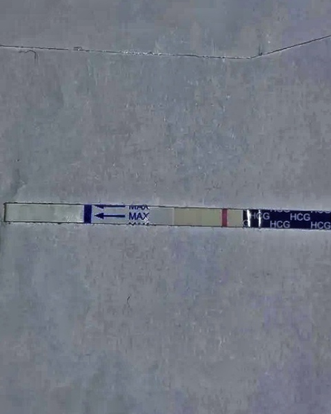 FFS. It's so frustrating when you can see a faint line in real life but it doesn't show up in a picture