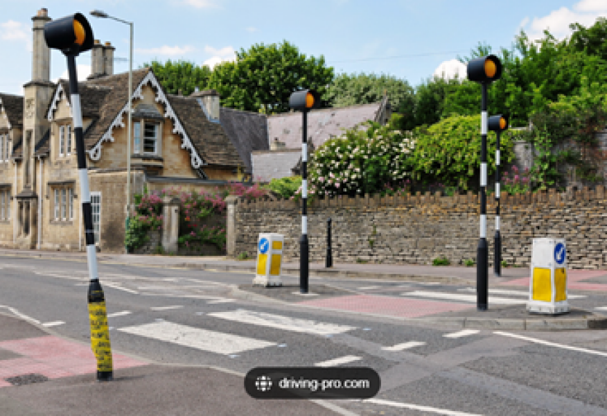 Almost got knocked over at a zebra crossing