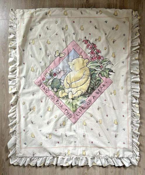 Old Winnie the Pooh Baby Quilt / Blanket from Mothercare (1996/1997) - anyone still have one?