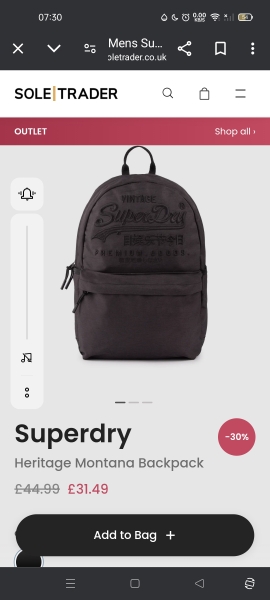 Secondary school back packs