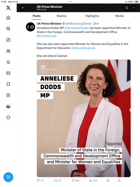 Anneliese Dodds: what has happened to her?