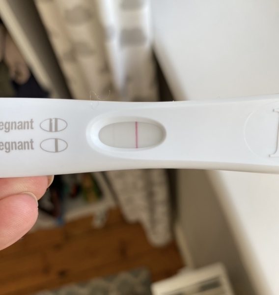 Can someone please have a look at this test for me (faint line)