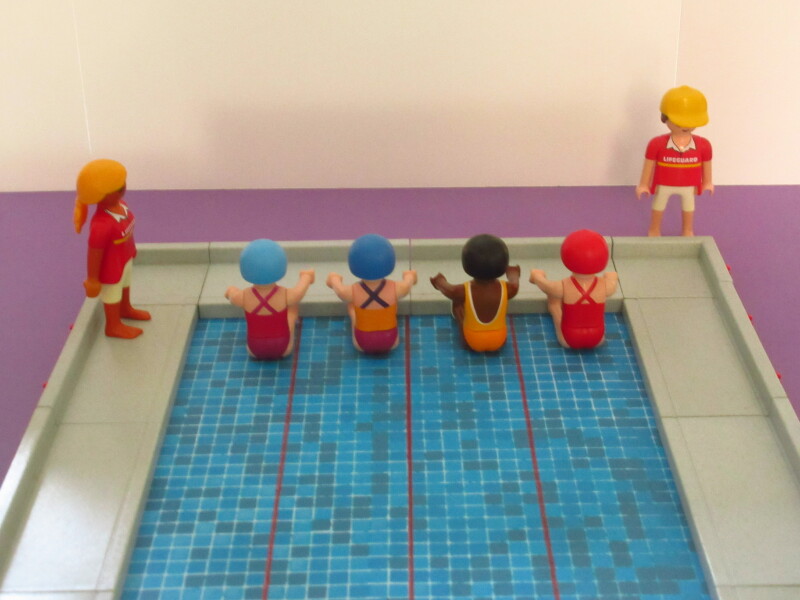It's time for the Olympic Games for the Playmobil people in our house...