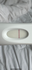Faint positive on first response