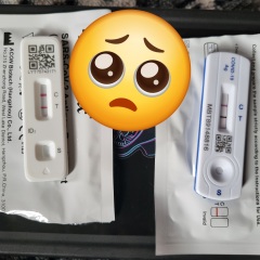 Just tested positive, anyone need company?