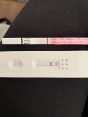 Is this a faint line or evap??