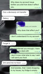 Boyfriend guilt tripping me for money  screenshots