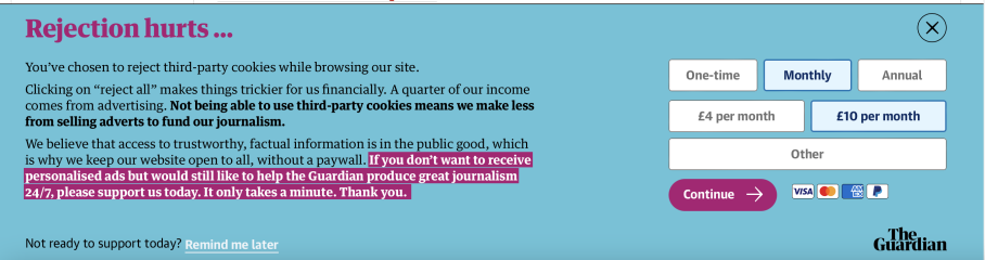 Looks like the Guardian can't ignore sex vs gender any more