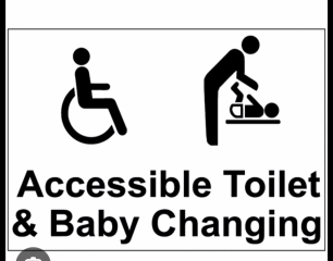 Spouse says men can use Ladies to change baby nappy?