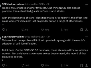 SEENinJournalism thread about media consultancy company NEON