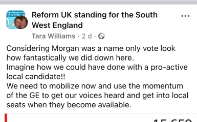 Was your Reform candidate a fake?