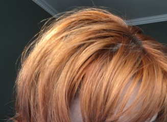 Any hair colourist around? Could I put...