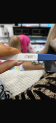 Clear blue test. Evap line or positive