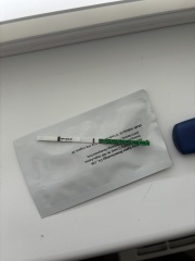 Clear blue test. Evap line or positive