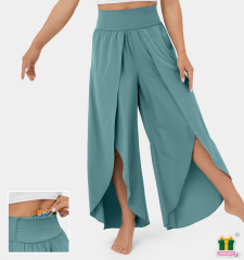 Open front wrap trousers sewing pattern?