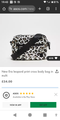 Ganni leopard print tech bag dupe?