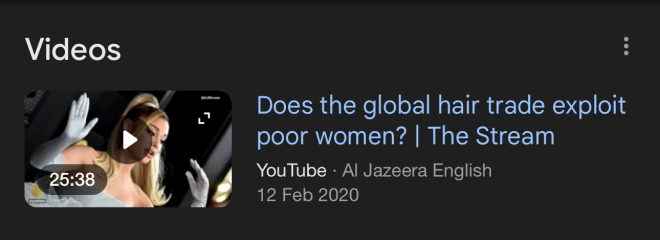 Boyfriend asked me to always have hair up at his flat