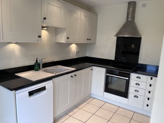 Having a wood kitchen painted