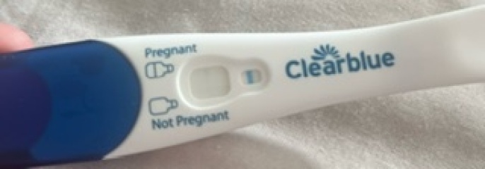 Is my pregnancy test showing a faint positive or an evaporation line?